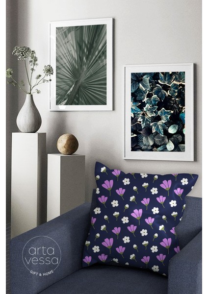 Çift Tarafı Dijital Baskılı Dekoratif Suni Deri Kırlent Kılıfı fiyatları