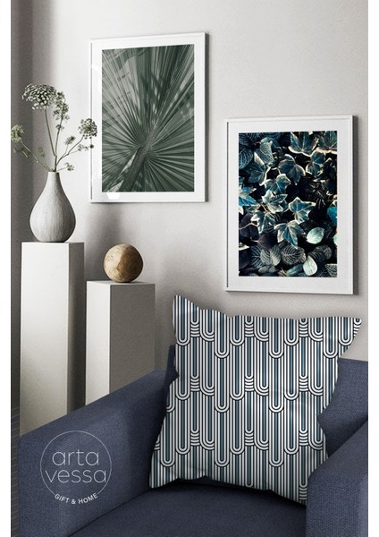 Çift Tarafı Dijital Baskılı Dekoratif Suni Deri Kırlent Kılıfı fiyatları