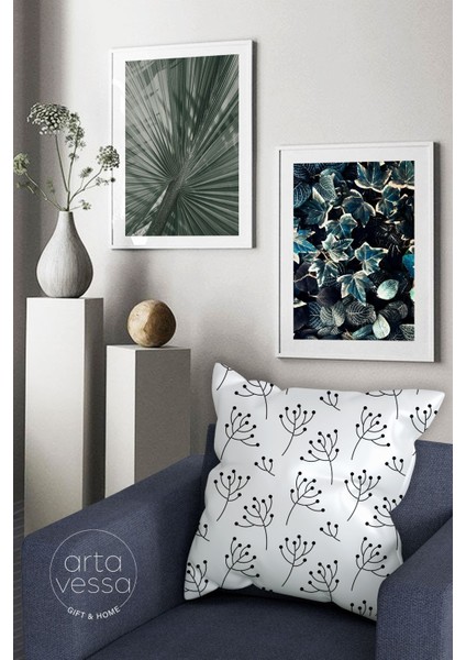 Çift Tarafı Dijital Baskılı Dekoratif Suni Deri Kırlent Kılıfı fiyatları