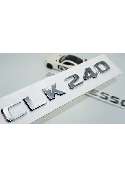 CLK240 Kompressor Bagaj Krom Abs Yazı Logo Benz Ile Uyumlu