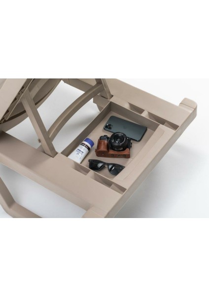 Brezza Royal Fileli Bahçe Havuz Şezlong Antrasit 4 Adet modelleri