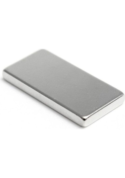 Neodyum Mıknatıs Dekoratif Magnet Güçlü Çekim 20X10X1.5 mm 5 Adet