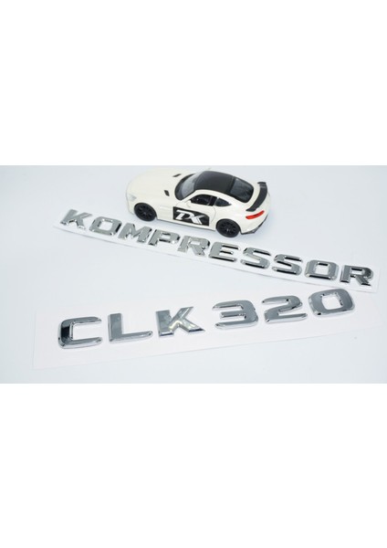 CLK320 Kompressor Bagaj Krom Abs Yazı Logo Benz Ile Uyumlu fiyatları