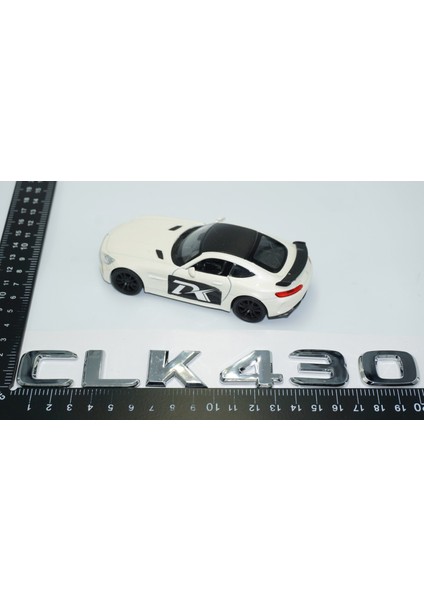 CLK430 Bagaj Krom Abs 3m 3D Yazı Logo Benz Ile Uyumlu modelleri