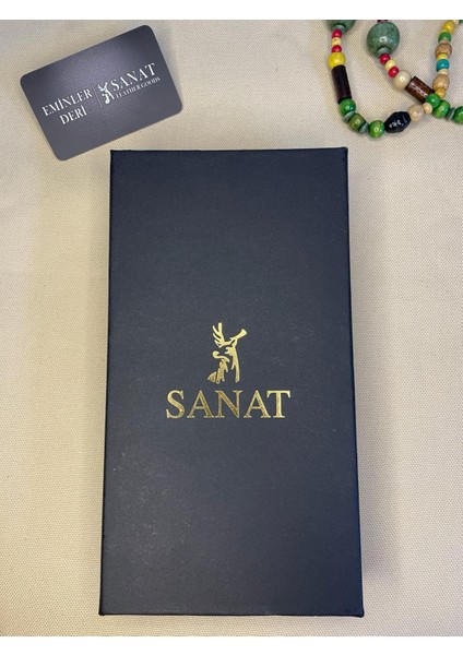SL-2132 Deri Şık Portföy Fermuarlı Kadın Cüzdanı 19,5cm×10,5cm Sanat Leather