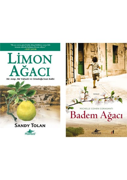 Limon Ağacı Ve Badem Ağacı (2 Kitap Set) Sandy Tolan Michele Cohen Corasanti