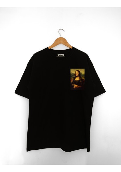 Oversize Pamuk Monalisa T-Shirt