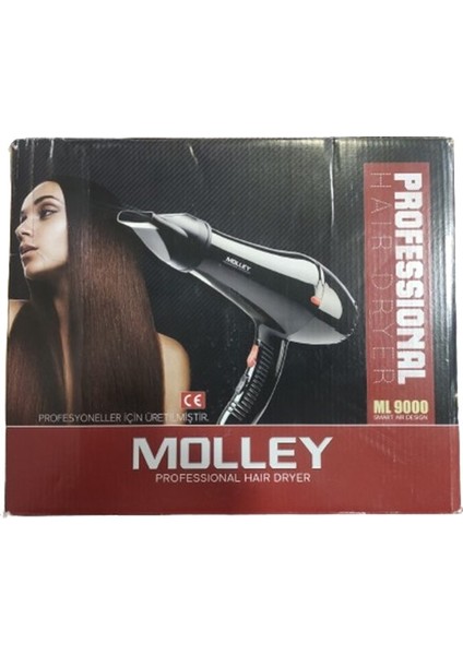 ML-9000 Profesyonel Saç Kurutma Makinesi 2500 W
