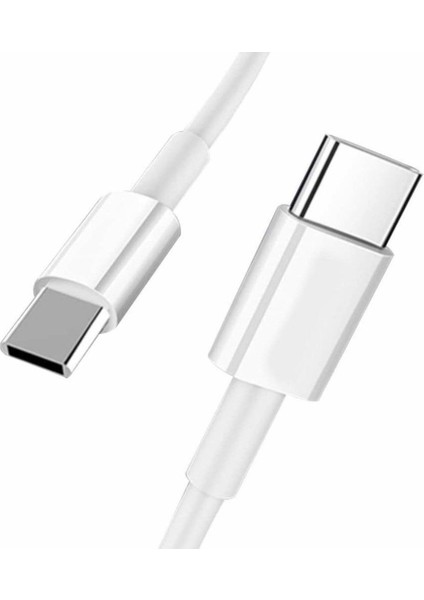 Apple Iphone 15 - 15 Pro - 15 Pro Max - 15 Plus Yeni Nesil Type-C To Type-C 20W Hızlı Şarj Aleti Seti Kablo ve Adaptör Iki Uç Type-C