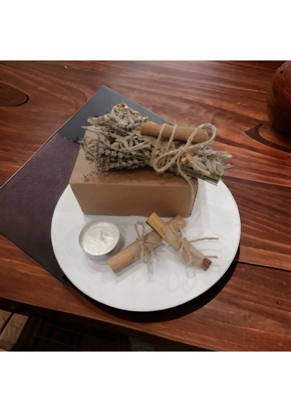 Arınma Ritüeli Doğal Mum & Tütsü & Palosanto ve Sandal Ağacı fiyatları