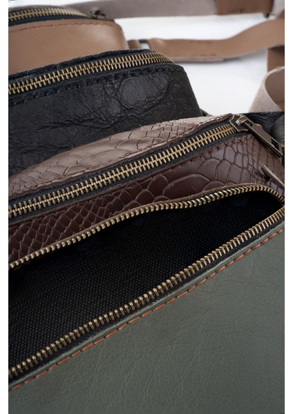 Unisex El Yapımı Deri Omuz Çantası fırsatları