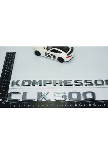CLK500 Kompressor Bagaj Krom Abs Yazı Logo Benz Ile Uyumlu modelleri