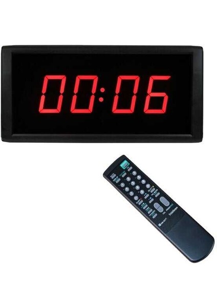 Chrono Lc-4 (4 Haneli) Uzaktan Kumandalı Işıklı Zamanlayıcı