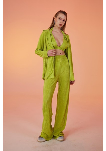 Comfy Pantolon Yeşil