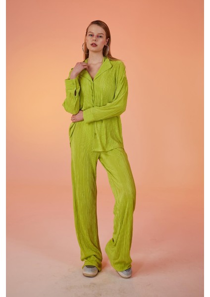 Comfy Pantolon Yeşil