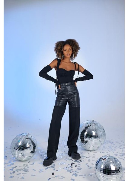 Fabio Deri Pantolon Siyah fırsatları