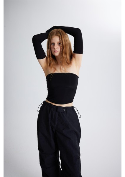 Parachute Pantolon Siyah modelleri