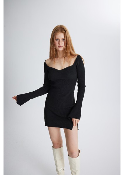 Rolla Elbise Siyah fırsatları