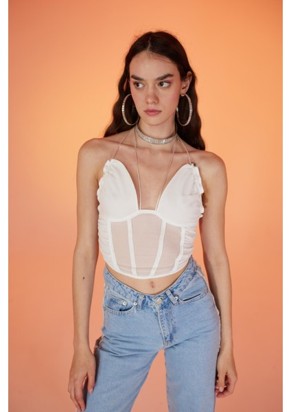 Sasha Bluz Beyaz fiyatları