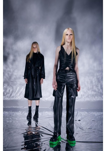 Hera Deri Pantolon Siyah fiyatları