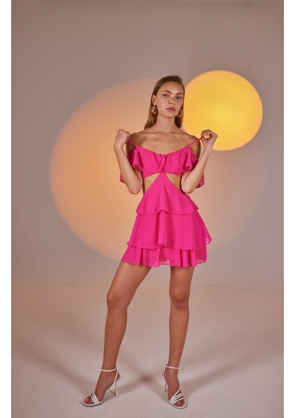 Ruby Elbise Pembe