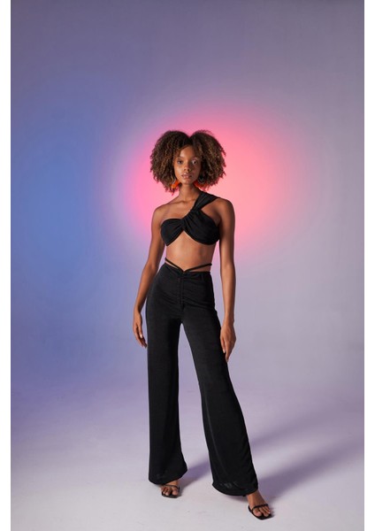 Beatrice Crop Siyah
