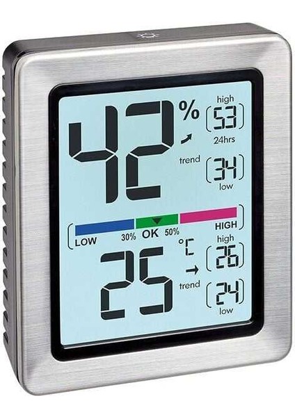 30.5047.54 Exacto Kalibrasyon Menülü Ortam Sıcaklık ve Nem Ölçer