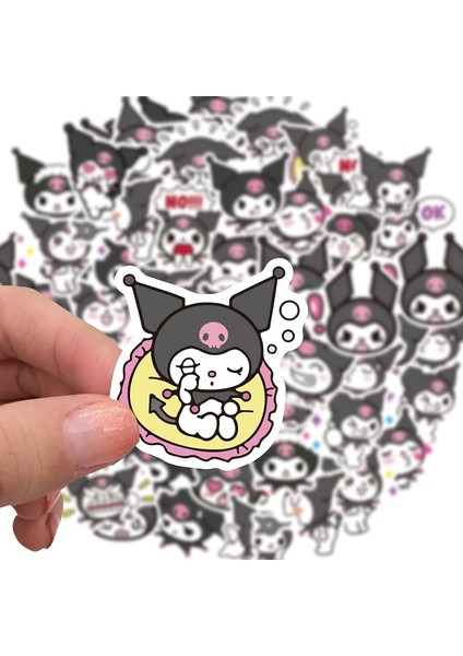 Kt Grup Mega Sanrio Sticker Seti Hello Kitty Keroppi Kuromi My Melody 365 Adet Etiket