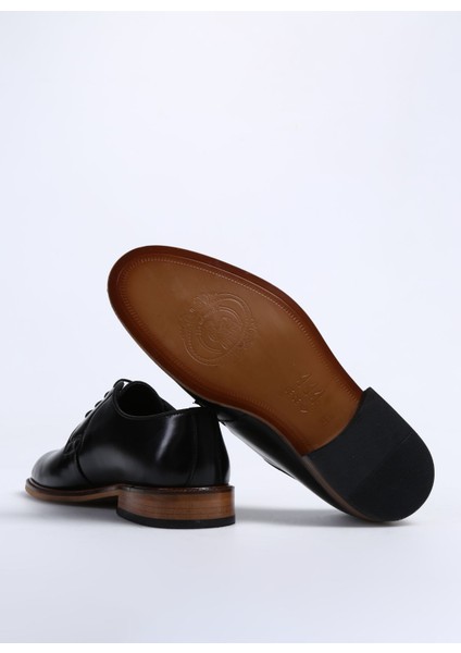 Siyah Erkek Deri Klasik Ayakkabı Nebuz fırsatları