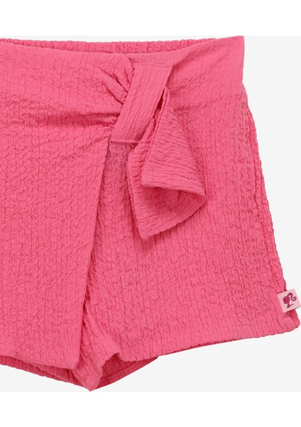 Yüksek Bel Regular Fit Pembe Kadın Şort BRB4SG-SRT6004