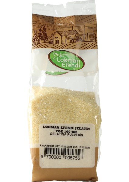 Lokman Efendi Hp Jelatin Toz 100 gr