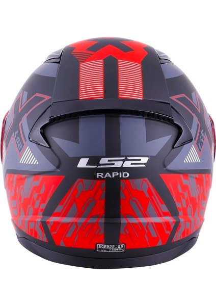 Rapid Xtreet Full Face Motosiklet Kaskı - Şeffaf + Gökkuşağı Vizörlü modelleri