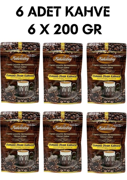 Osmanlı Divan Kahvesi 200 gr 6 x 200 gr