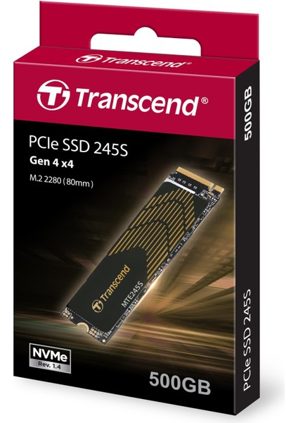 Ts500Gmte245S 500GB M.2 22X80 NVMe SSD