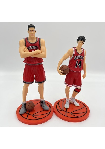 Basketbol Anime Slam Dunk 5 Li Set Eylem Karakter Figür Oyuncak Biblo 18 cm