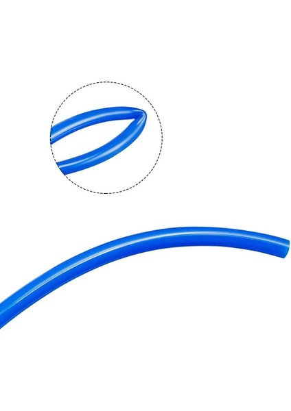 Poliüretan Hortum 8x12mm - Pnömatik Mavi - 1 Metre