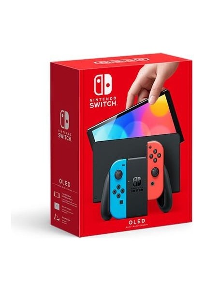 Switch Oled Oyun Konsolu Kırmızı-Mavi - G