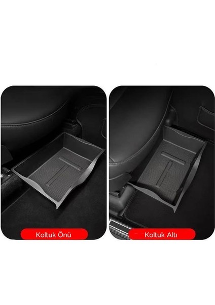 Tesla Model Y Koltuk Altı Saklama Kutusu Tesla Y Model Koltuk Altı Organizer Kutusu indirimleri