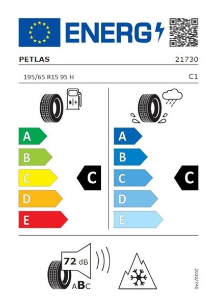 195/65 R15 95H Reinf Multiaction Pt565 Oto Dört Mevsim Lastiği (Üretim Yılı: 2024)