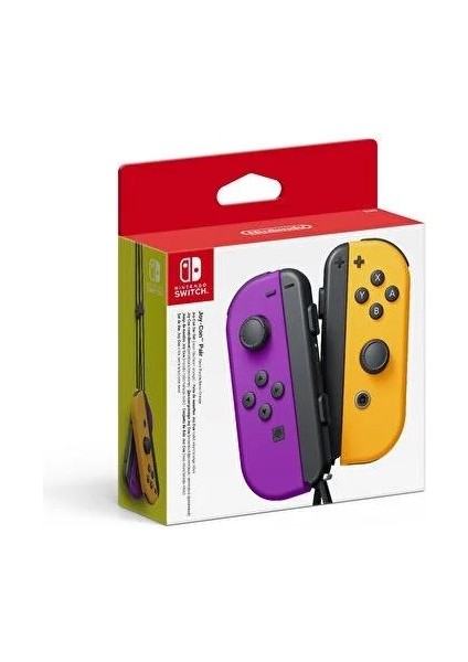 Switch Joy-Con Controller Mor Turuncu 2'li