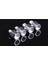 Gümüş 10-8 R-Rr Stili Siyah Motosiklet Ayna Adaptörü Dikiz Aynaları Sağ Sol El Konuları Dönüşüm Cıvata Vidaları Bmw Yamaha Için (Yurt Dışından) 5