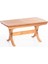 Lotus 160(+50)X90 cm Iroko Dikdörtgen Masa 2