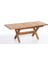 Focus 160X50 Iroko Ahşap Mutfak Salon Ağaç Masa 2