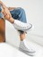 Beyaz Keten [yüksek Taban (4 Cm)] Günlük Uzun Sneaker 1