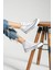 Beyaz Keten [yüksek Taban (4 Cm)] Günlük Uzun Sneaker 2