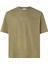 Erkek Logolu Kısa Kollu Pamuklu Yeşil T-Shirt K10K111123-MSS 1