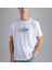 Erkek Pamuklu Regular Fit Yuvarlak Yaka Beyaz T-Shirt 24411041-010 1