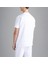 Erkek Marka Logolu Pamuklu Normal Kalıp Günlük Beyaz T-Shirt 24411052-010 2