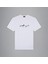 Erkek Marka Logolu Pamuklu Normal Kalıp Günlük Beyaz T-Shirt 24411052-010 5