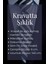 Mavi Desenli Lacivert Dokuma Kumaş Mendilli Slim Fit Kravat // SDK-240110 4